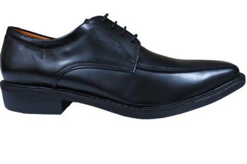 【KANEKA designo5023 ブラック】幅広4E スワールトゥビジネスシューズ